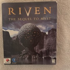 Cyan Riven: The Sequel to Myst PC/Mac CD-ROM Windows 95/98 Mac OS MPN 51126 picture
