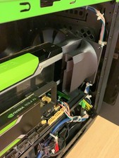 Dual Fan Cooling Mod Kit For NVIDIA Tesla P40 M40 GPU | 80mm 92mm 120mm Optional picture