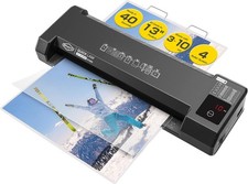 13-Inch Thermal Laminator & Foil Applicator – 4-Roller, 3 to 10 Mil, 40s Warm picture