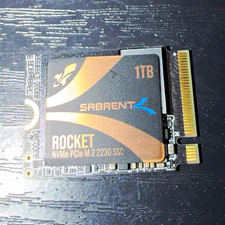 SABRENT Rocket 1TB M.2 2230 NVMe PCIe 4.0 x4 Internal SSD SB-2130-1TB 99% Health picture