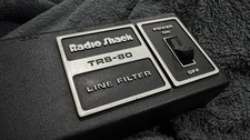 Radio Shack TRS-80 Line Filter Power Strip 26-1451 Vintage Computer 8 outlets picture
