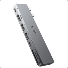 Anker USB C Hub for Macbook, 7-In-2 Mac Dock with 4K@60Hz HDMI, Compatible picture
