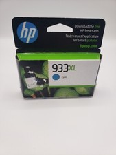 HP 933XL Original High Yield Ink Cartridge Office Jet Cyan New picture