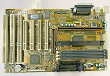 RARE VINTAGE ASUS P6LX-A+ REV 1.1A SLOT 1 ATX MOTHERBOARD 3 ISA 4 PCI AGP MBMX42 picture