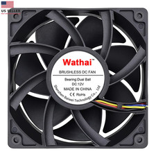 12038 120Mm X 38Mm PWM Computer PC Case Fan 12V 4Pin 5300Rpm High Airflo picture