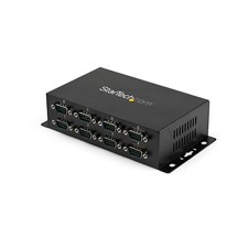 StarTech.com 8 Port USB to Serial RS232 Adapter - Wall Mount - Din Rail - COM... picture