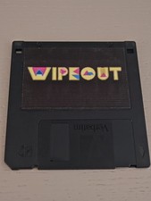 Wipeout - PC DOS 1995 Floppy Disk Psygnosis Anti-Gravity Racing Vintage Retro picture