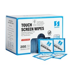 200 Count Screen Wipes, Screen Cleaner Wipes for Electronics, Touchscreens picture