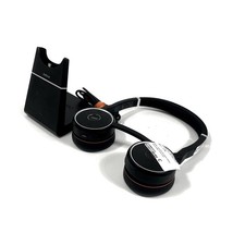 Jabra Evolve 75+ UC Stereo Bluetooth Headset HSC040W 75990838-199 NO Dongle picture