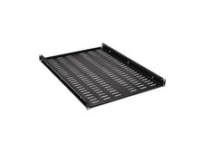 Tripp Lite Adjustable Deep Steel Rack Shelf, 1U Vented, 250 lb Capacity, Black picture