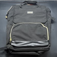 LOVEVOOK Black Nylon Laptop Backpack, Padded, Fits 15.6 in Laptop Brand New picture