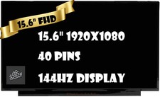 Lenovo Legion 5-15ARH05H 82B1 144Hz (works for 120Hz) 40pin FHD IPS LCD Screen picture