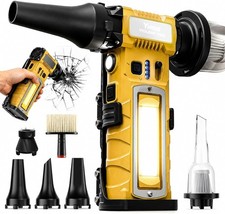Cordless Compressed Air Duster 300000RPM 8000mAh Rechargeable 7-in-1 Cleaner picture