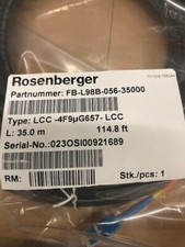 FB-L98B-056-35000 Rosenberger 35M Rugged In/Outdoor OFNR 4-Fiber Dual Jumper picture