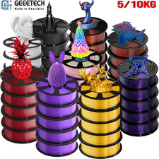 5/10KG GEEETECH 3D Printer Filament PLA PETG TPU ABS+ 1.75mm 1kg/roll Consumable picture