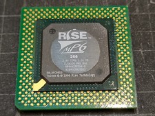 Rare Rise MP6 266 Mhz CPU Socket 7  1998  NEW And Tested picture