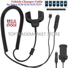 US Car Vehicle USB Charger Cable for Zebra TC70 TC72 TC75 TC77 CHG-TC7X-CLA1-01 picture