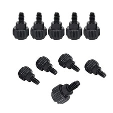 10PCS Black Computer Case Thumb Screws - Easy Install & Durable picture