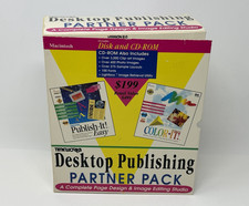Timeworks Publish-It Color-It Desktop Publishing Rare Bundle for Macintosh picture