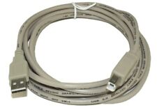 10ft USB 2.0 Certified 480Mbps Type A Male to B Male Cable  Beige picture