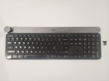 Logitech Craft Advanced Keyboard Y-R0064 Bluetooth Illuminating w/Dongle- Tested picture
