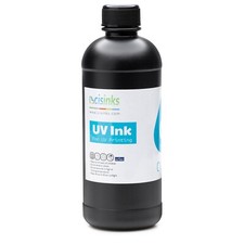 Premium Soft Ultraviolet DTF Transfer Printer Refill Ink 500mL - Cyan picture