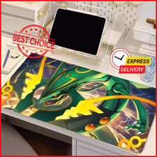 Pokémon Mega Rayquaza Table Gaming Desk Playmat Card CCG TCG Pad Mousepad PT689C picture