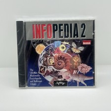 Infopedia 2.0 PC CD-ROM SoftKey 1996 Encyclopedia for Windows 95/3.1 S SEALED picture