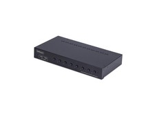 StarTech 8-Port DisplayPort KVM Switch with 1U Rack Mount Kit - 4K 60Hz DP 1.2 - picture