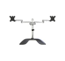 StarTech.com Dual Monitor Stand Ergonomic Desktop Monitor Stand for up to 32