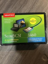 PCMCIA SCSI Controller Adaptec 1460 with Software & Cables. New open box picture