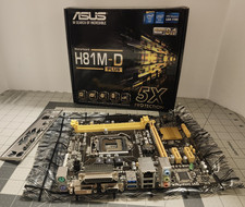 ASUS H81M-D PLUS LGA 1150 Intel H81 SATA 6Gb/s USB 3.0 mATX Intel Motherboard picture