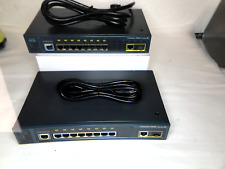 2 X Cisco Catalyst 2960 Series SI WS-C2960-8TC-S Managed Switch 8 Ports picture