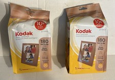 Kodak Photo Value 2 Pack 180 4 x 6 Gloss Brilliant Sheets Color Cartridge picture
