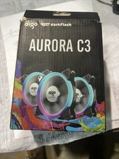 Aurora C3 3Pack 120mm Addressable ARGB LED Ring PC Computer Case CPU Cooling Fan picture