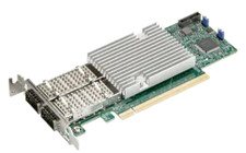 SuperMicro AOC-S100GC-I2C Standard PCIe 4.0x16 dual port 100GbE w/QSFP28 picture
