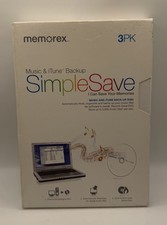 3 Pack Memorex SimpleSave Music & iTunes CD-R Backup Discs picture