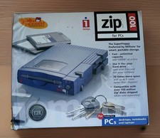 iOmega Zip 100 External Drive PC Parallel Port Back Up Model Z100p2 picture