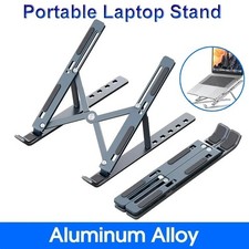 Foldable Laptop Stand Adjustable Portable Aluminum Alloy Holder for MacBook PC picture