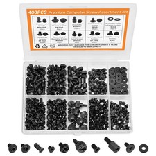 400Pcs Premium Computer Screws Kit for PC, Includes Motherboard M3, M5 picture