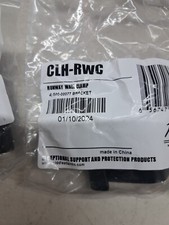 Middle Atlantic CLH-RWC Ladder Wall Clamp Bracket (Qty 1 Pair) Black  picture