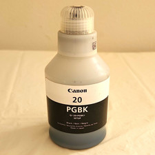 Canon GI-20 PGBK Black Inkjet Refill Bottle For Canon Printers GI-20PGBK picture