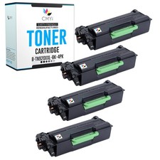 4PK Compatible CMYi TN-920XXL Black Toner Cartridge fits Brother HL HL-L6210DW picture