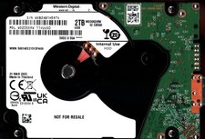 WD20SDRW-11VUUS0 S/N: WXB2A WESTERN DIGITAL 2TB THAILAND MAR 2022 picture