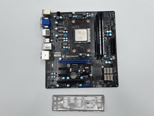 MSI FM2-A75MA-E35 Socket FM2 DDR3 SDRAM Desktop Motherboard w/ AMD A6-6400k CPU picture