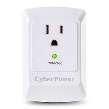 CyberPower Single Outlet Surge Protector 900 Joules | CSB100W picture