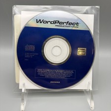 Word Perfect Productivity Pack 2002 Corel OEM #980269 CD Rom Software SEALED picture