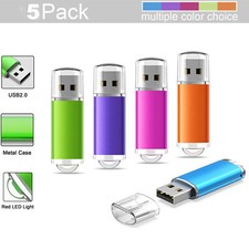 5Pack 1GB-64GB USB 2.0 Flash Drives Memory Stick Pen Drive Thumb Drive Storage picture