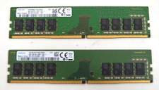 Samsung DDR4 16GB (2x8GB) 1Rx8 PC4-2400T-UA2-11 M378A1K43CB2-CRC RAM Memory picture
