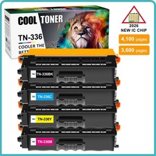4PK Toner Compatible with Brother TN-336 TN336 HL-L8350CDW MFC-L8850CDW L8600CDW picture